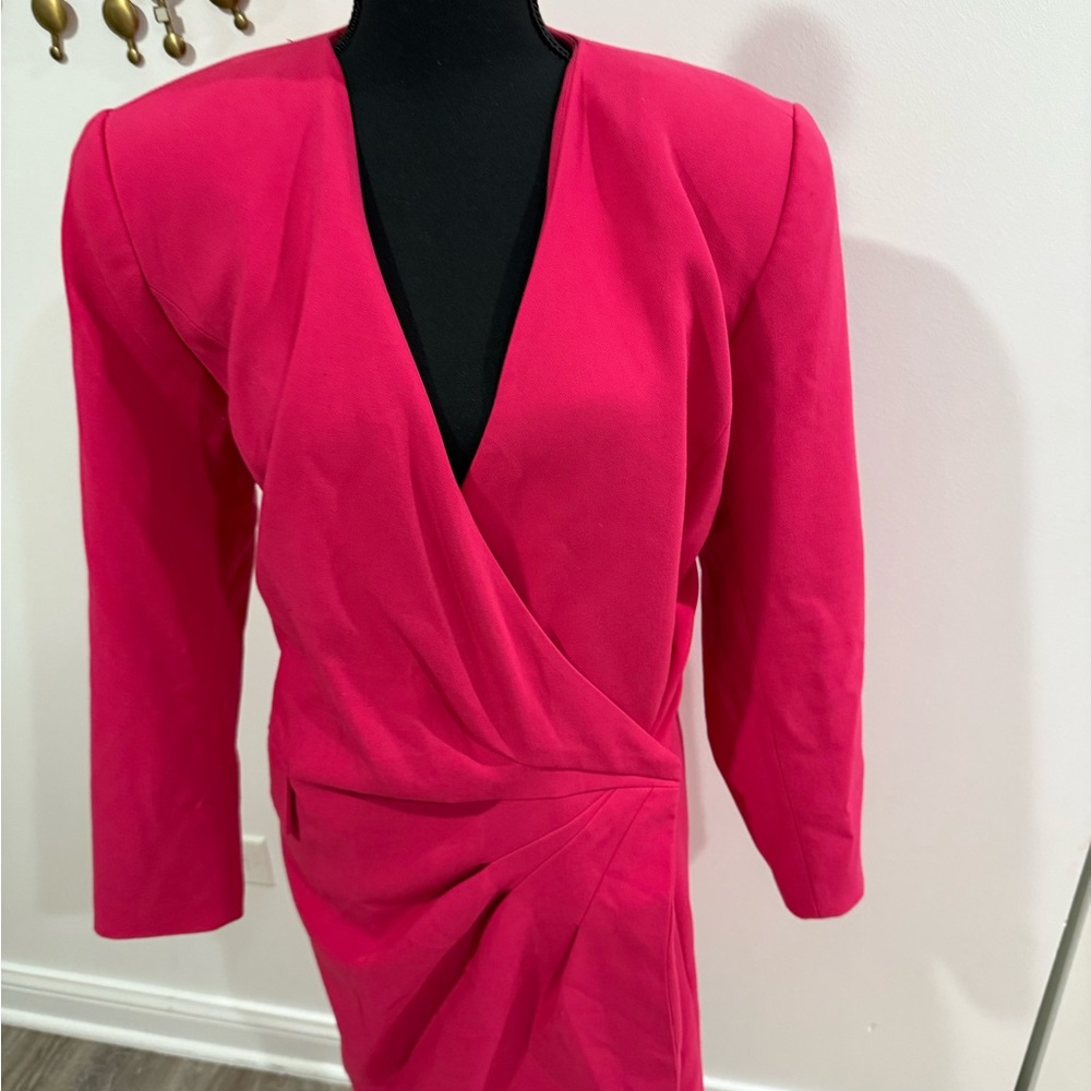 Eloquii Elegant Pink Wrap Dress